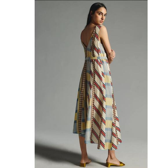 New Anthropologie Hope for Flowers by Tracy Reese Sleeveless Asymmetrical Dress - Picture 4 of 5